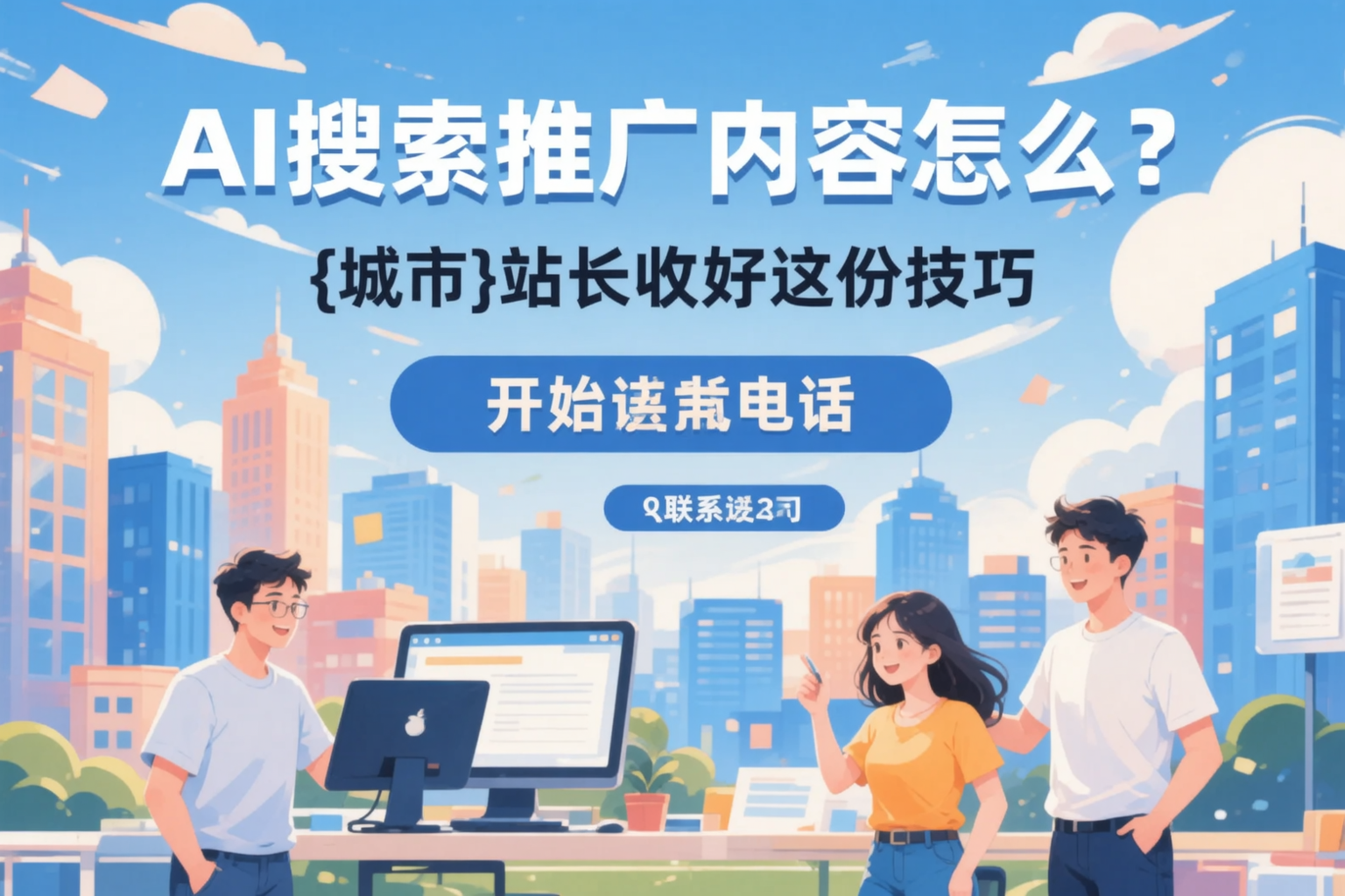 AI搜索推广内容怎么写？新县站长收好这份技巧