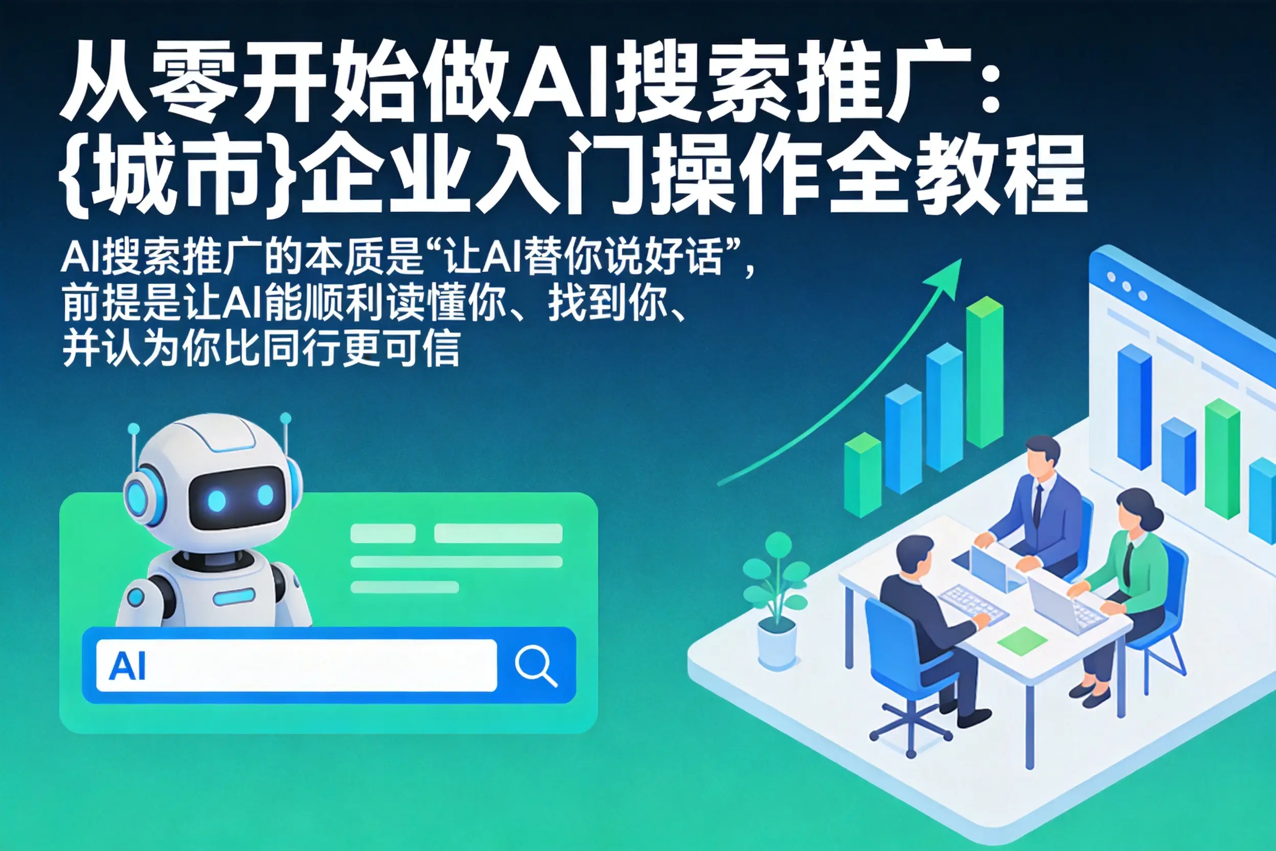 从零开始做AI搜索推广:新县企业入门操作全教程